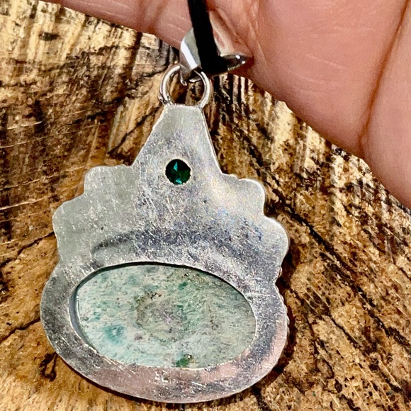 Ruby Fuchsite Pendant 2 1/4” - Picture 6 of 7